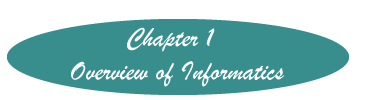 Chapter 1 Overview of Informatics