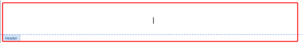 Header space